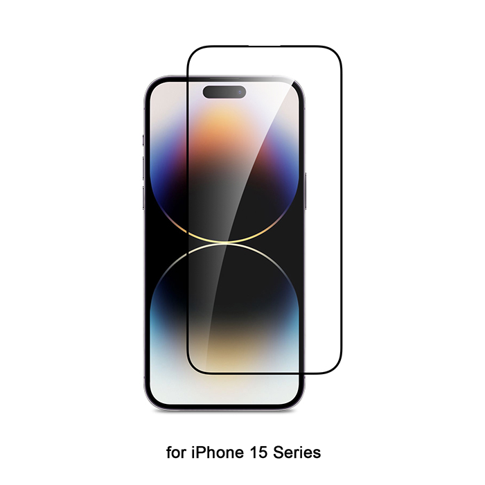 iPhone 15 Pro 2.5D Full Cover glass